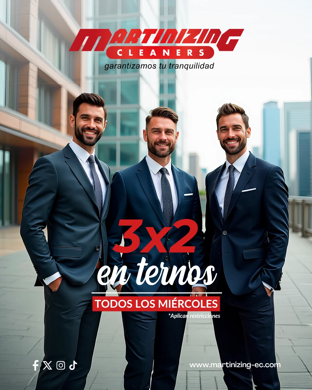 Martinizing 3x2 ternos