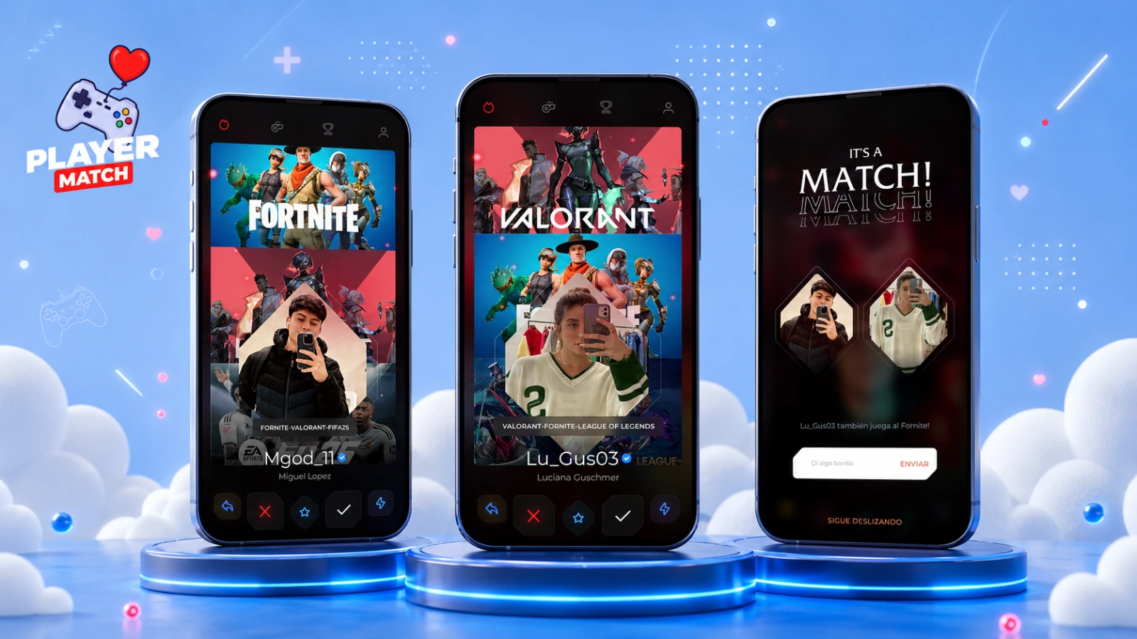 Player Match — pantalla de match